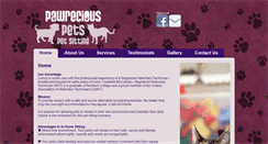 Desktop Screenshot of pawreciouspets.ca